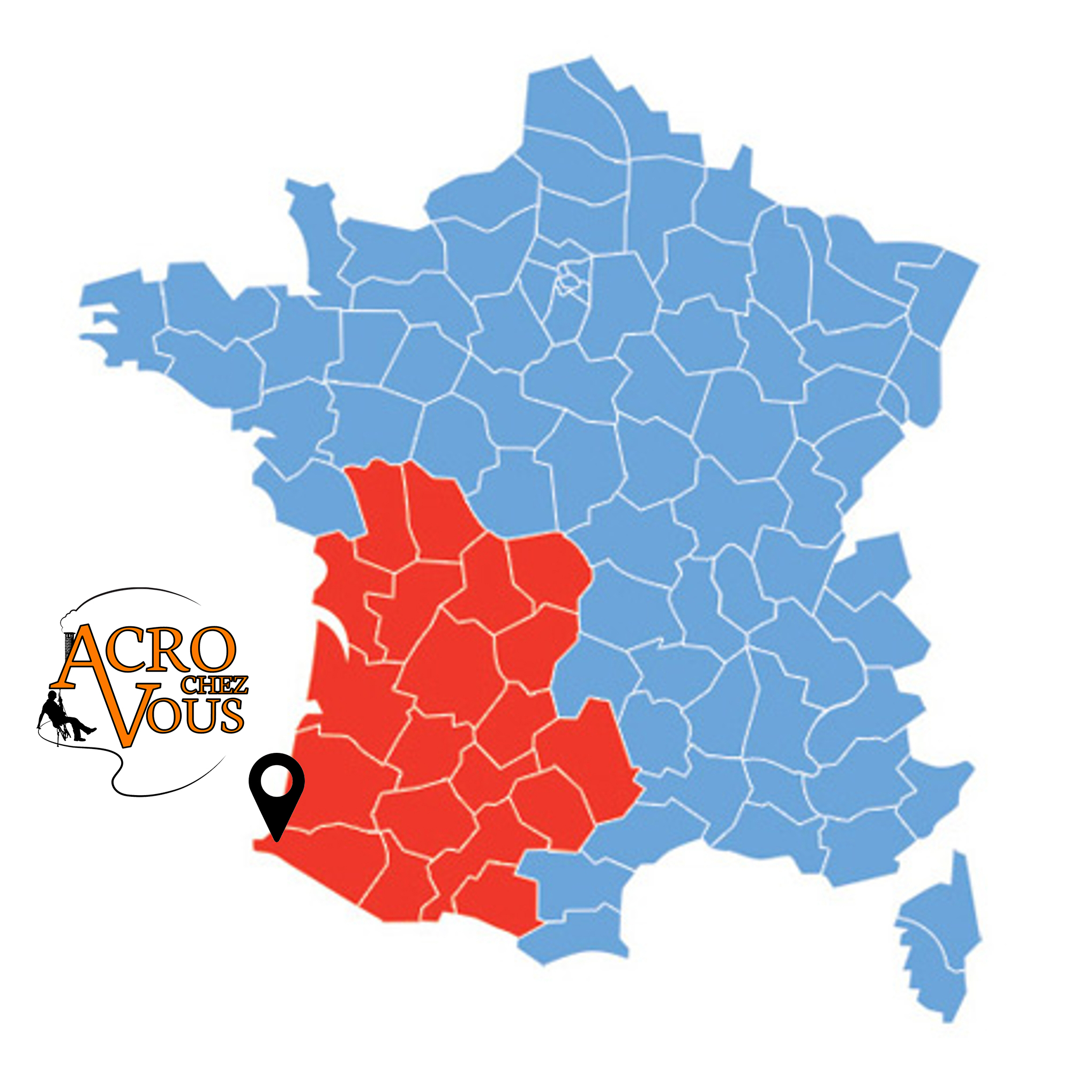 Carte Sud Ouest